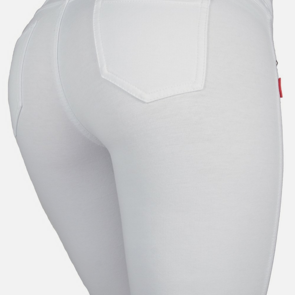 3/$15 Bermuda Shorts White Premium Stretch Butt Lift Juniors XSmall Size 1